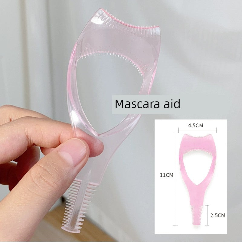 Eyelash Aid Mascara Painting Eyeliner Brush Baffle Three-in-One Makeup Tools Newbie Beginner Eye Makeup Board