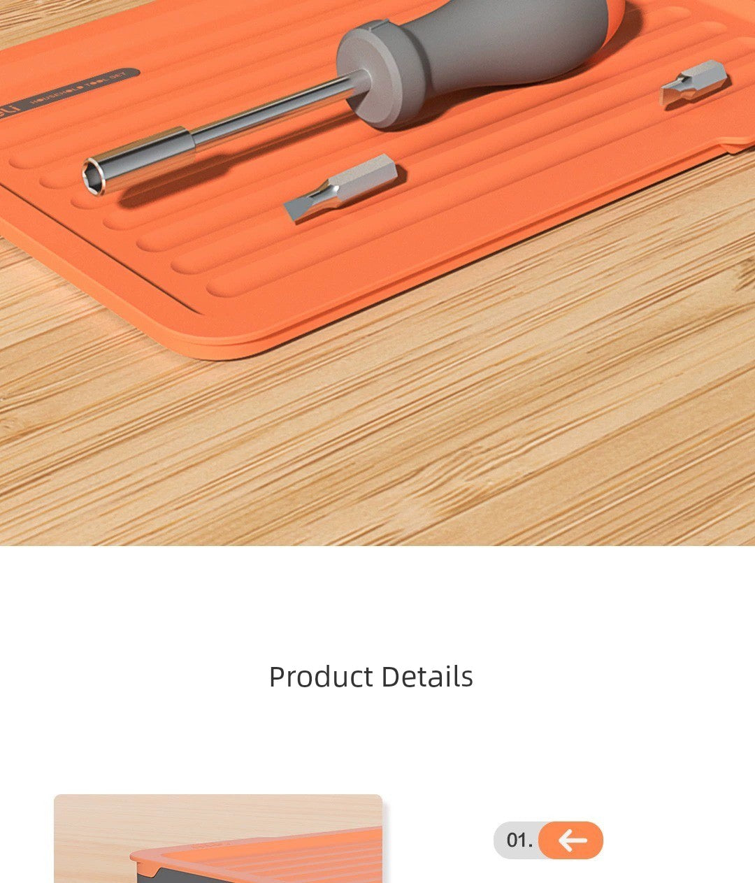 Deli Home Daily For Home Wire Cutter Hammer Lithium Electric Drill Emergency Repair Multifunctional Suit Tool H1001