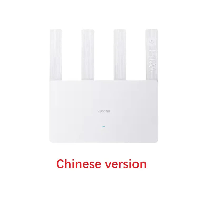 NEW XIAOMI Router AX3000E WiFi 6 3000Mbps Dual-Band Gigabit Qualcomm Chip Dual WAN Ports 256MB Large Memory Mesh Networking CN