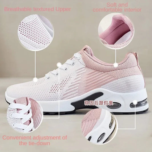 Women's Shoes 2025 Summer Casual Sneakers Breathable Mesh Affordable Free Shipping