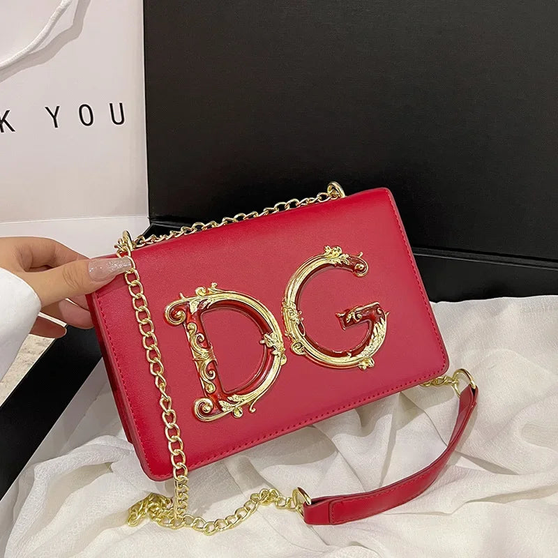 Leather Diaper Bag Vintage Textured Retro Square Satchels Shoulder Bag For Women Trendy Fashionable Large Capacity