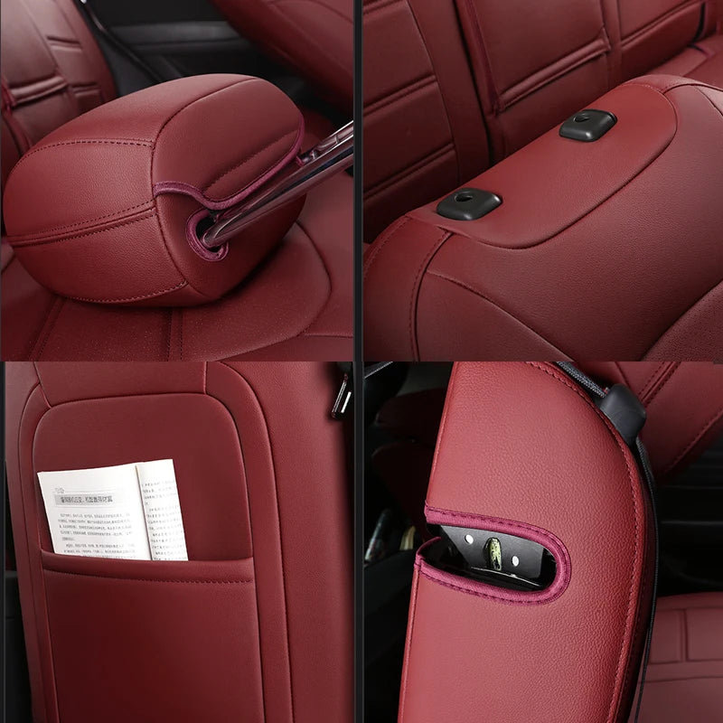 Custom Car Seat Cover For Mazda 3 Bk Bl Cx4 Cx7 6 Cx3 Cx30 Cx5 Atenza Luxury Leather Man Woman Gifts Auto Interior Accessories