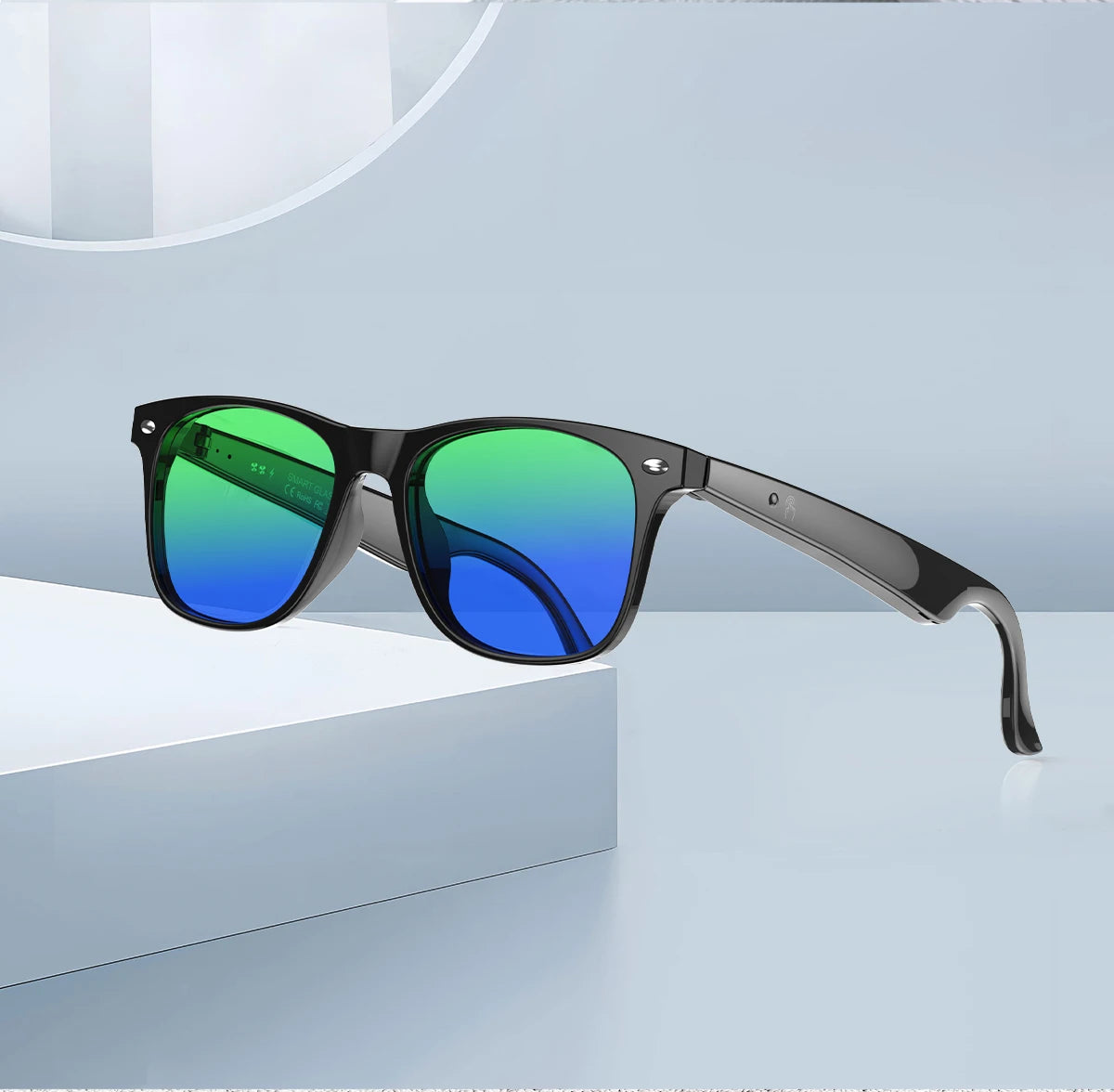 Upgrade Smart Glasses 134 Online Languages AI Automatic Translation Conversation with Speaker UV Protected Bluetooth Sunglasses