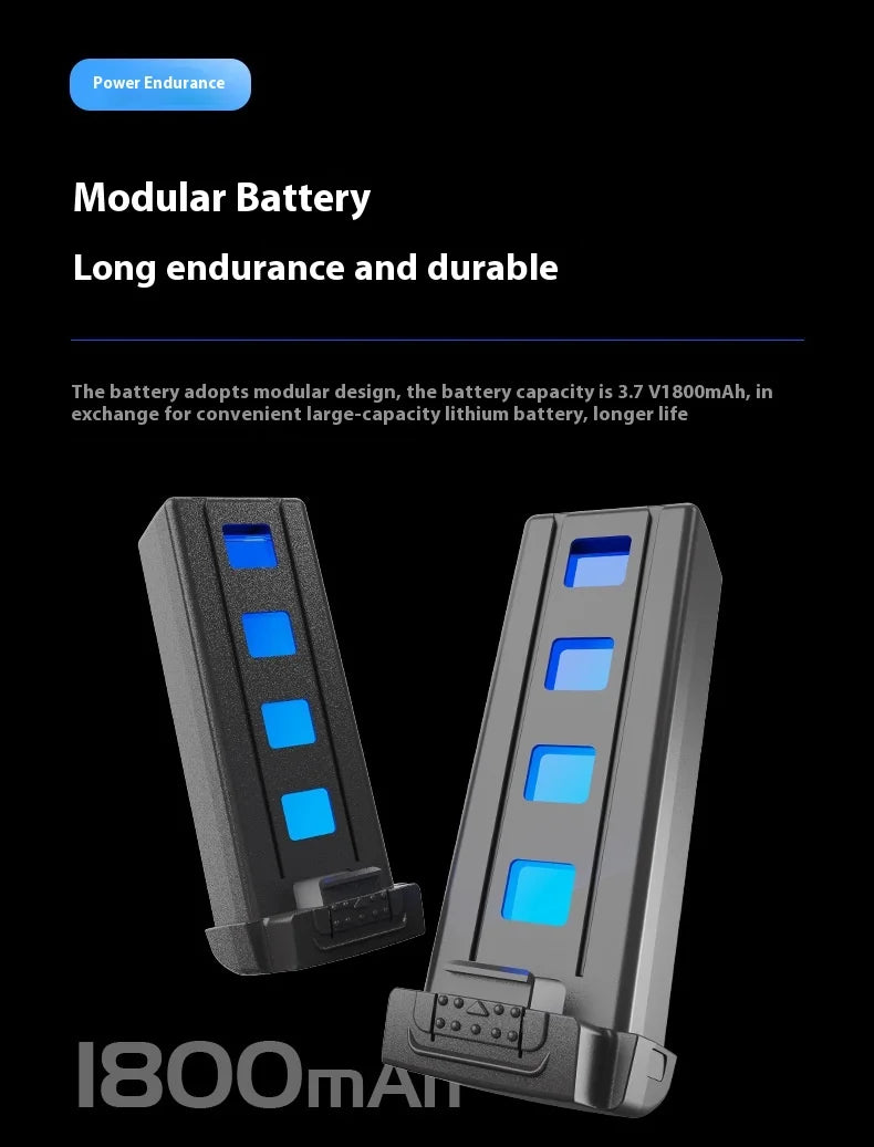 VR Professional Mini Drone for Kids with HD Camera Brushless Motor Optical Flow Positioning Remote Control Toy Quadcopter