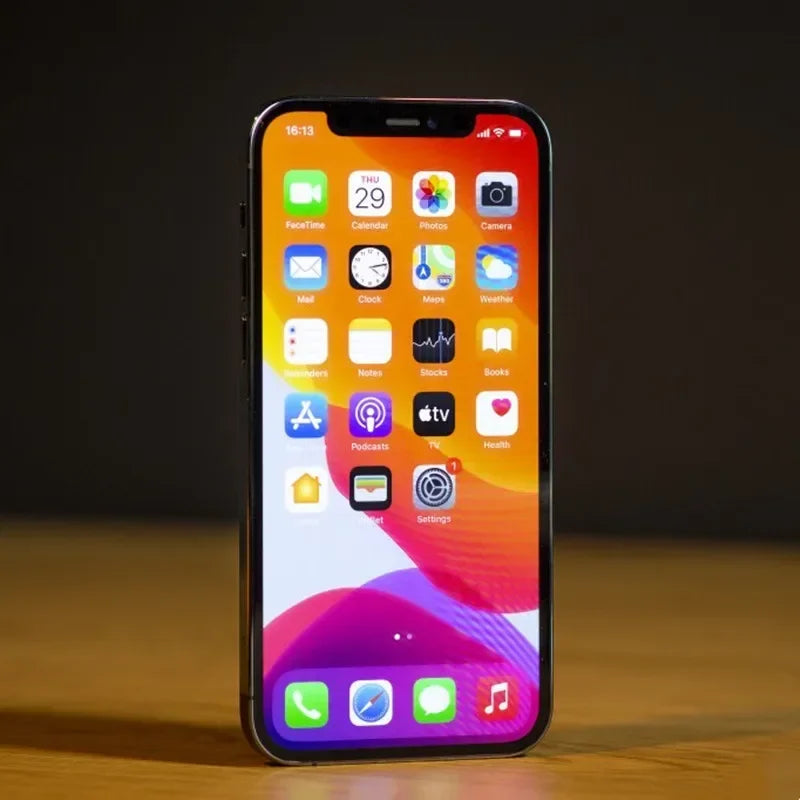 100% Original iPhone 12 Pro 6.1" & 6.7" iPhone 12 Pro Max Smartphone Unlocked 128GB/256GB ROM IOS A14 Face ID 5G Cellphone