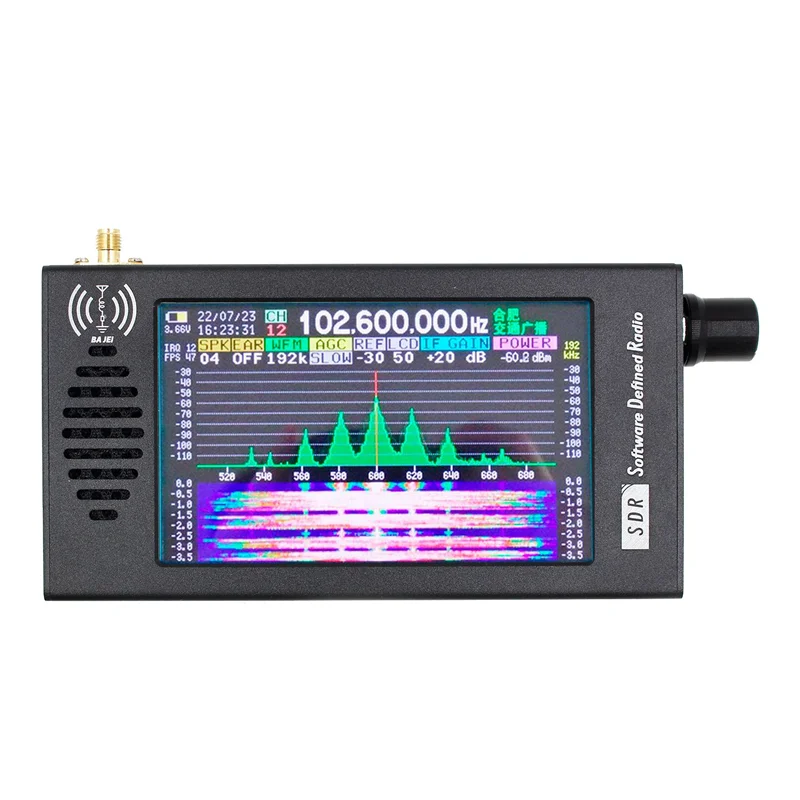 A92Z DeepSDR 101 Software Defined Radio SDR Radio DSP Digital Demodulation Short Wave FM MW SSB CW HAM Radio Receiver