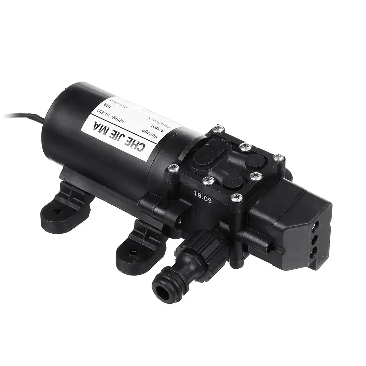 12V 100W 200PSI High Pressure Car Electric Wash Pump Sprayer Kit  Auto Washer Sprayer Cleaning Machine Set with Car Charger