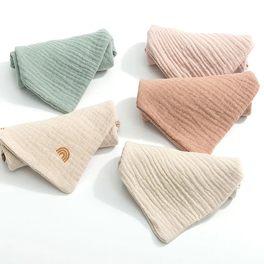Cozy Baby Bath Towel Cotton And Linen For Healthy Skin Skin Friendly And Soft 4-layer Gauze Towel Bib Face Towel Handkerchief