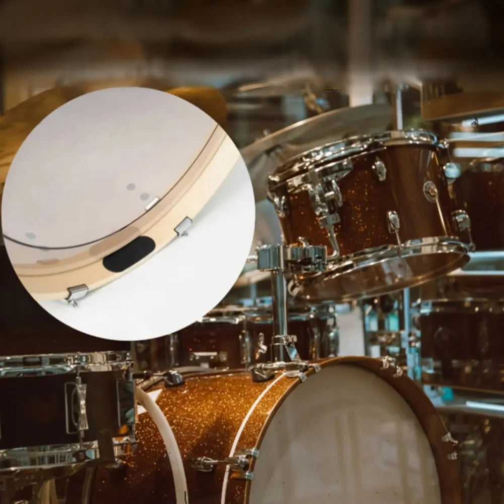 Bass Drum Hoop Protector for Wood Hoops, Rubber Bass Drum Hoop Guard Kick Drum Rim Protector Wood Hoop Protector