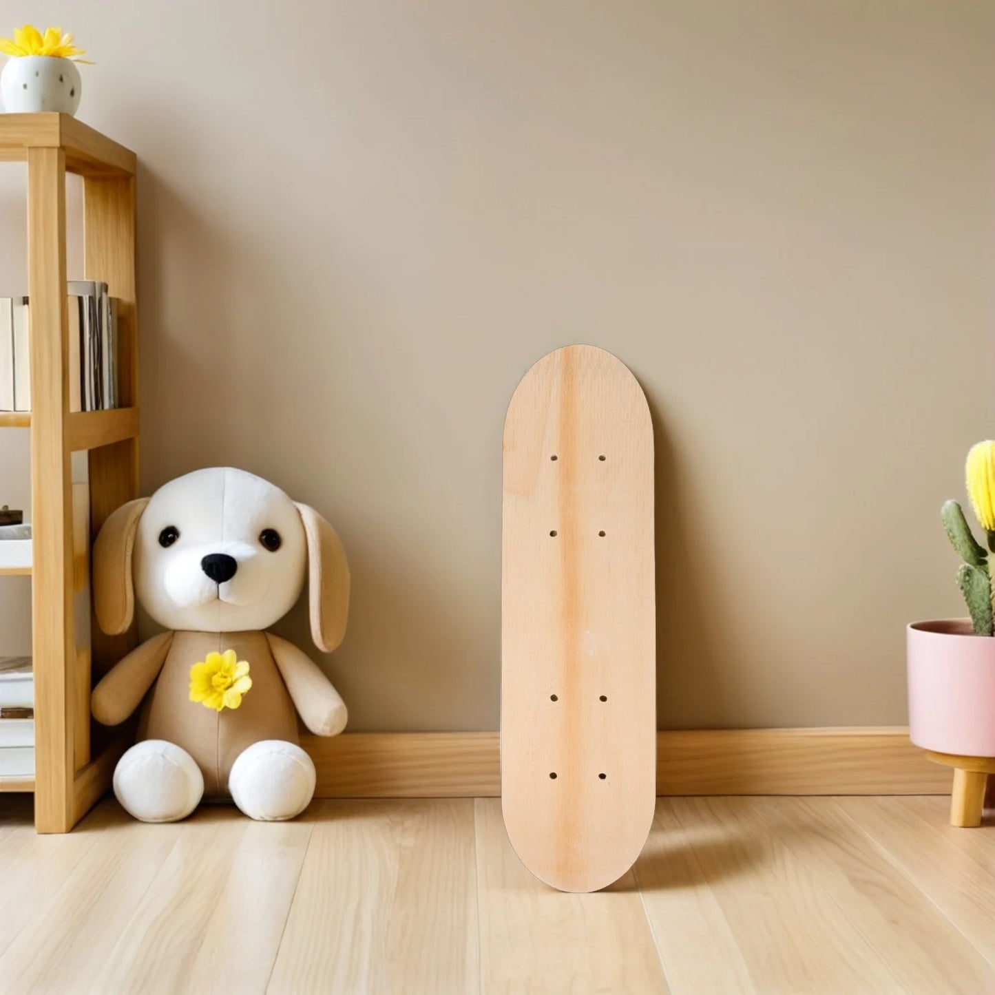 3pcs 'S Blank Skateboard Decks For Painting Diy Unfinished Wood Double Tail Deck Fun Skateboard Deck For Art