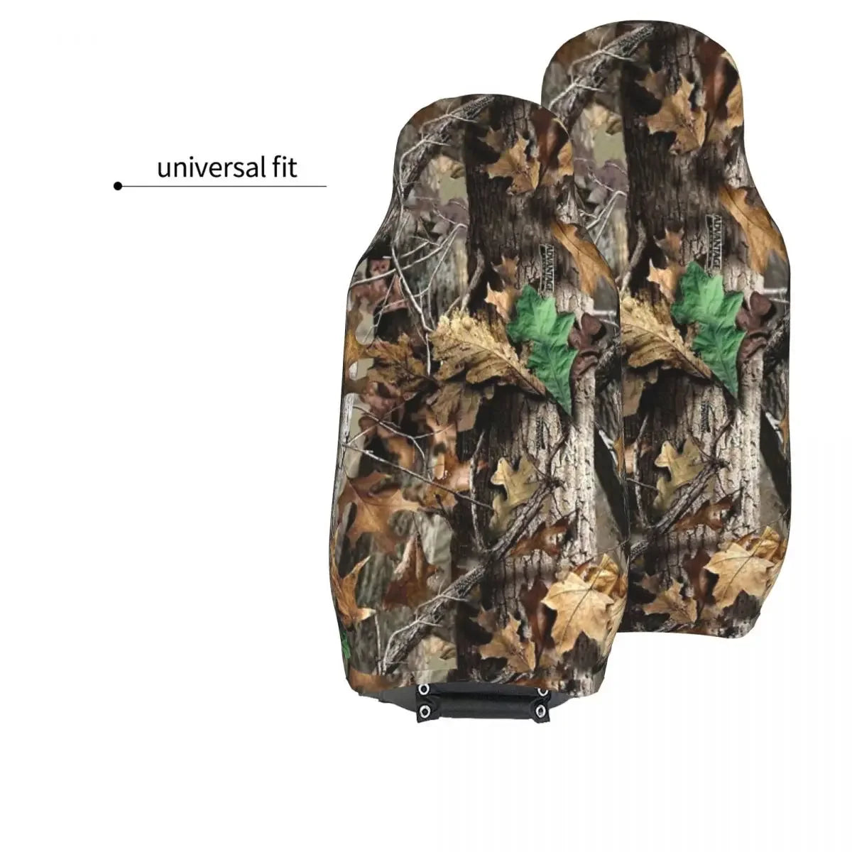 Camouflage Hunting Universal Car Seat Cover Four Seasons For SUV Tree Car Seat Covers Fiber Seat Protector