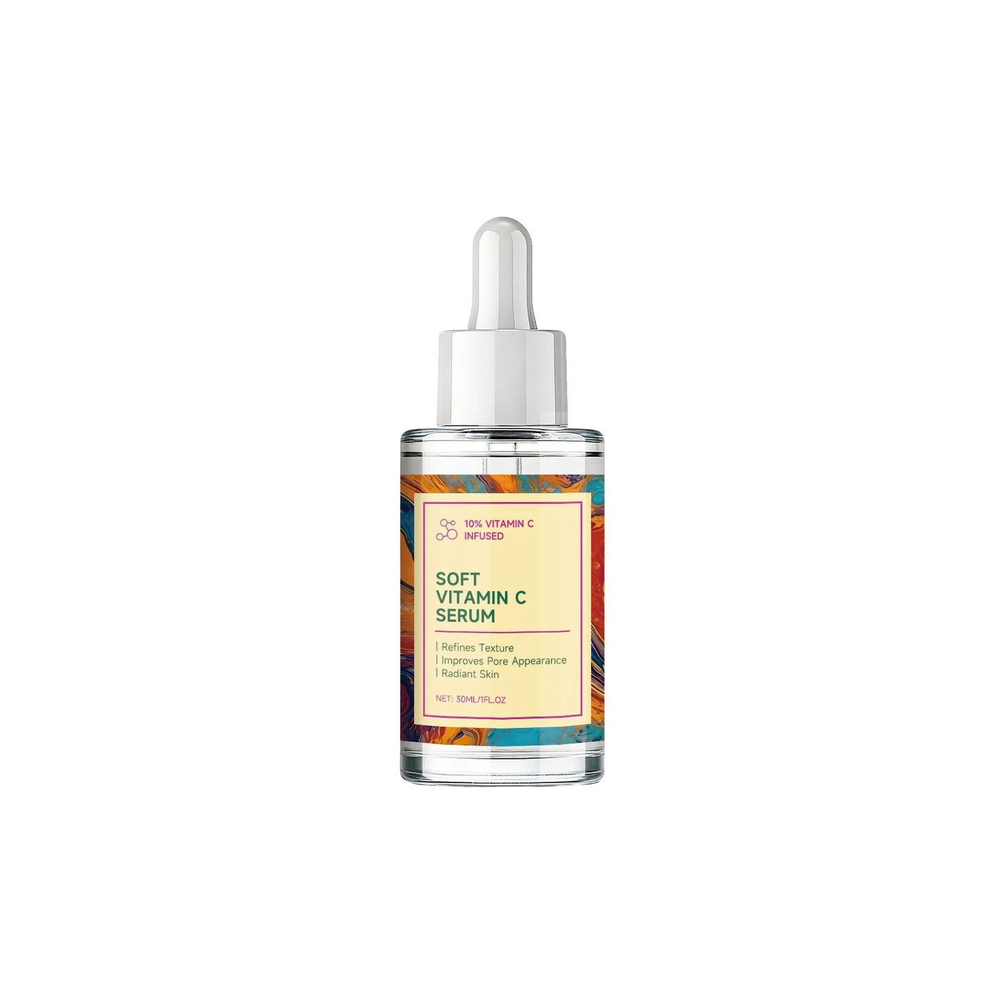 Vitamin C Serum Revitalizing Brightening Shrink Pores Hydrating Smoothing Firming Fade Fine Lines Stabilizing Repair Dull Serum