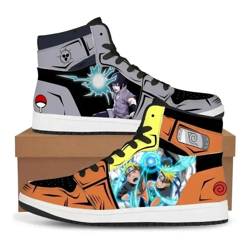 Demon Salyer Anime Nezuko Kamado Sneakers Casual Shoes Basketball Shoes Cartoon Printing Comfortable Flat Shoes Birthday Gift