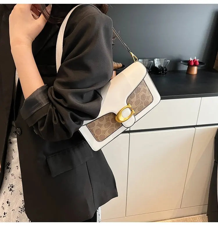 2026 Luxury Designer Diaper Bag: Large Capacity Vintage Leather Tote For Women, Elegant Classic Trendy Handbag With Paris Logo