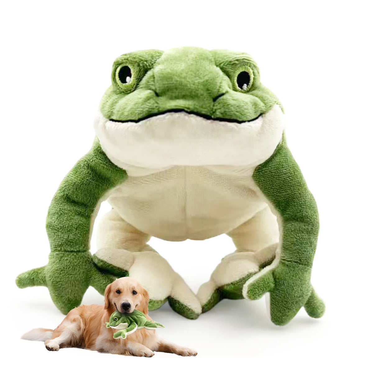 Pet Dog Plush Toy, Squeak, Game Interaction, Peace of Mind to Accompany, Release Energy, Vandal-Proof, Soft Skin Does Not Hurt T