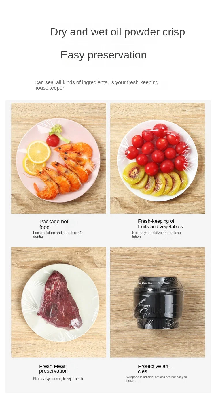 Vacuum Bag Sealing Machine Plastic Package Sealer Bags Clip Bag Handheld Sealer Food Packaging Heat Sealer For Home