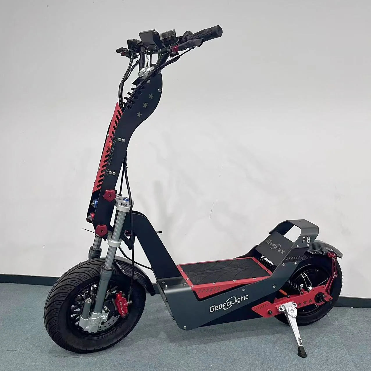 Racing Electric Scooter 72v 15000w QS Motor 16inch Tyre Fast Speed 110-140KMH Battery 50-60ah Range 120-180KM Electric Scooter