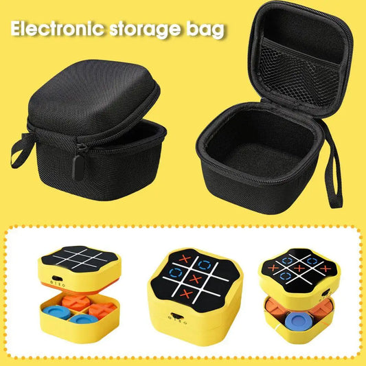 For GiiKER Tic Tac Toe Bolt Game 3 In 1 Educational Game Console, Fidget Toy Board Game Portable Storage Box