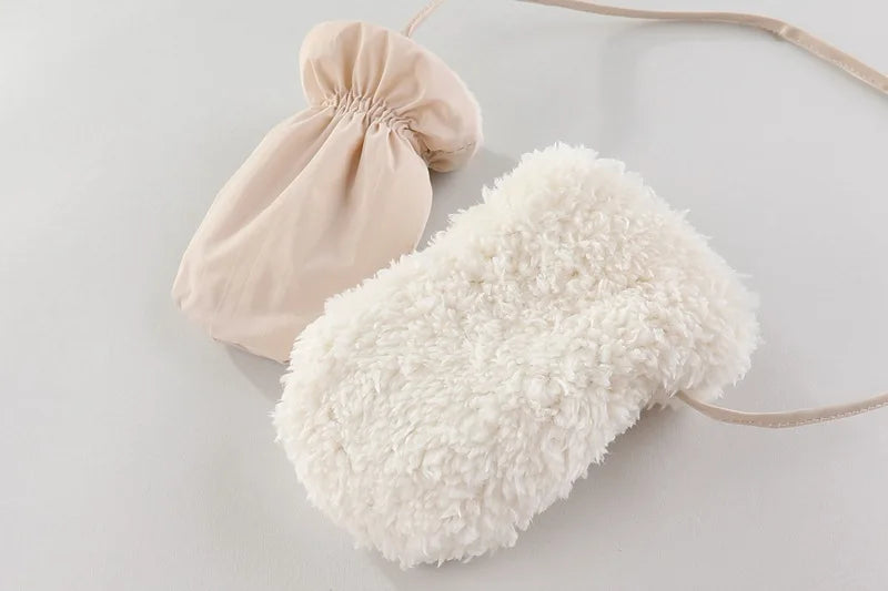 Baby ClothesChildren Clothing Boys and Girls Jumpsuits with Fleece and Cotton Jacket Outdoor Hugging Winter Cotton Clothe