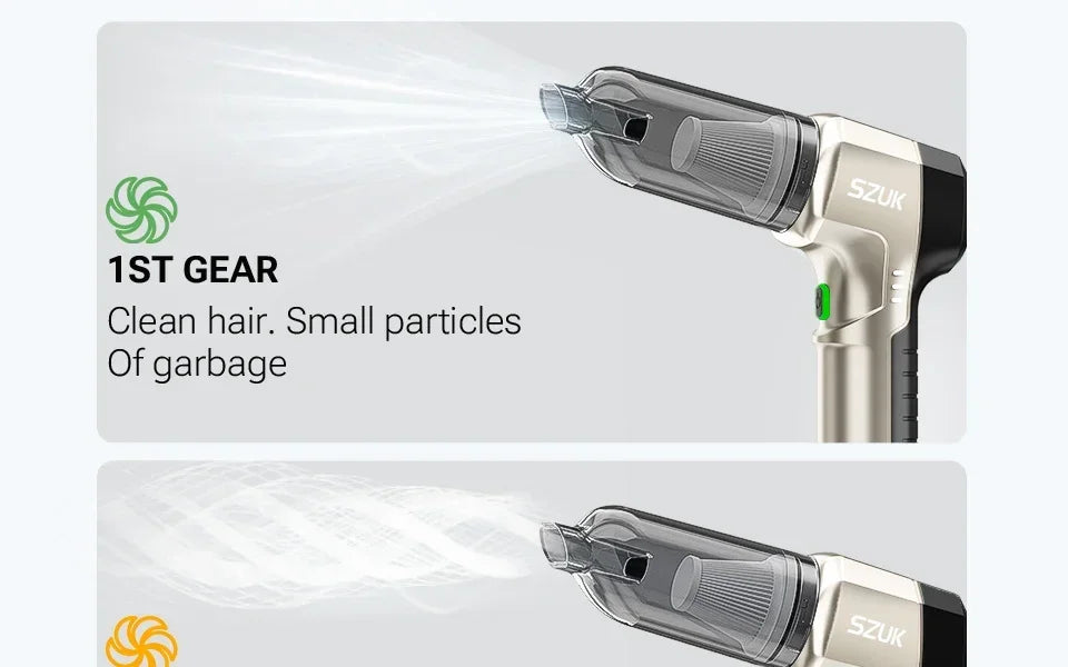 Car Vacuum Cleaner High Power Portable Handheld Wireless Brushless Motor Cleaning Machine Powerful Air Duster for Home Appliance