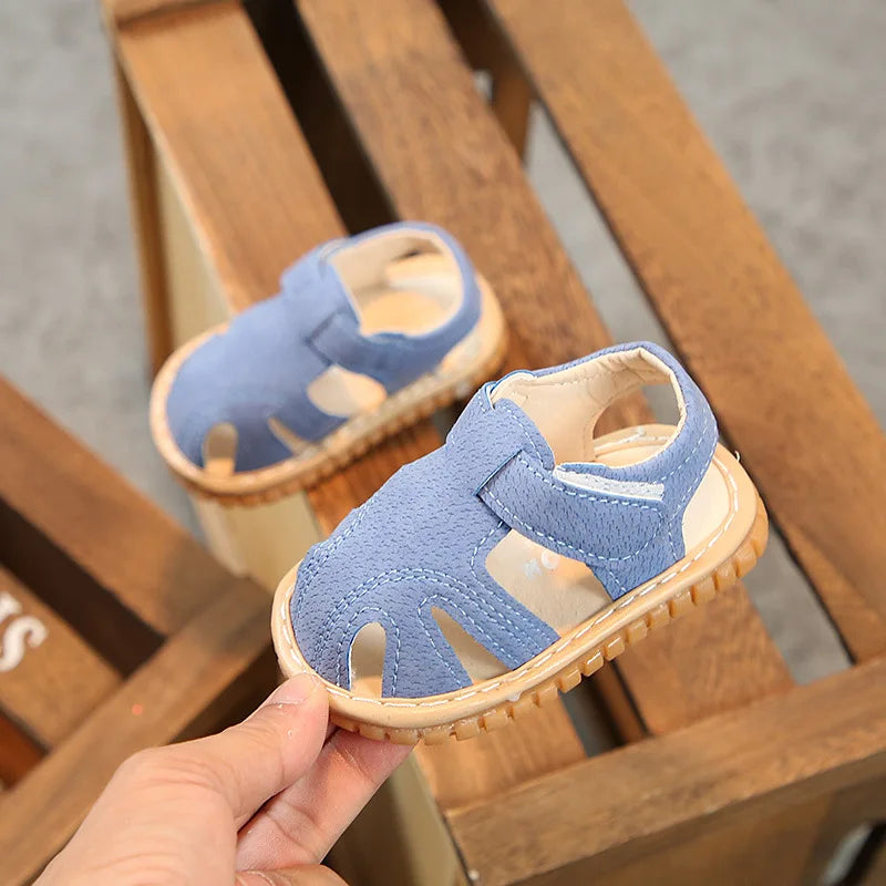 Toddler Walking Shoes Minimalist Children Babies Sandals Lightweight Kids Casual Footwear Girls Boys Non-slip Soft Bottom Shoes