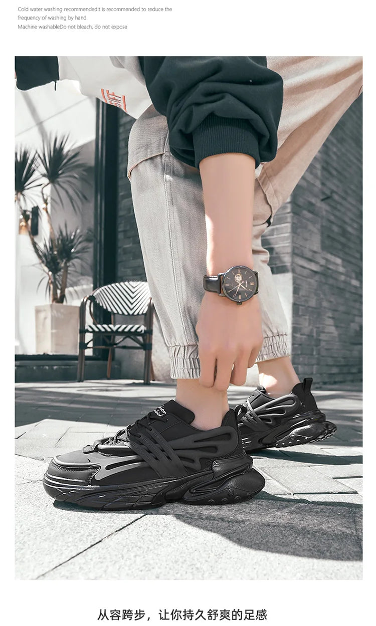 2025 new men's casual shoes,walking shoes,sneakers strolling shoe Casual Soft Sole Durable unisex shock-absorbing soft-soled