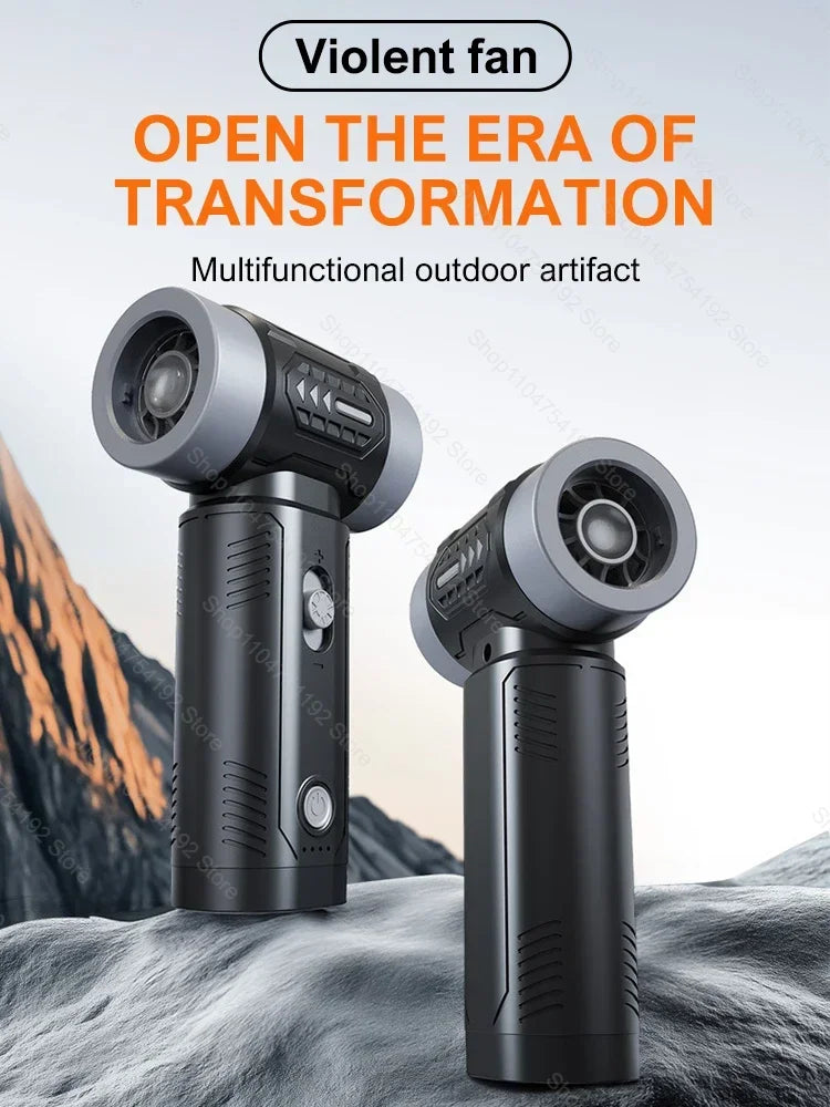 Turbo Jet Blower Powerful Air Blower Brushless Motor Turbo Fan Wind Speed Portable Dust Blower Electric Dryer Car Vacuum Cleaner