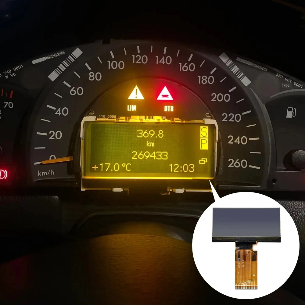 Pixel repair LCD Display for Benz W203 C-Class 2000-2004/W463 G class 2002-2007  Mercedes instrument panel maintenance