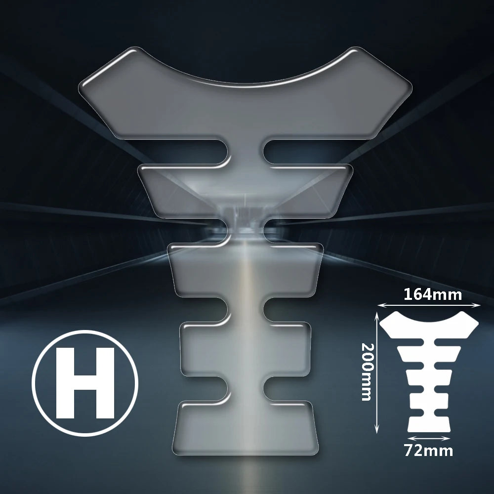 Transparent Motorcycle Tank Pad Protection Universal for Kawasaki Honda Yamaha Suzuki Aprilia Benelli Motorbike Stickers