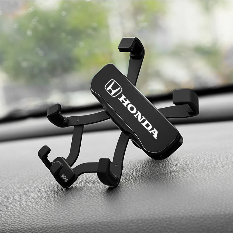 Gravity Phone Holder Car Air Vent Clip Mount Smartphone Stand For Honda Civic Accord Fit Jazz CRV BRV HRV Insight Pil