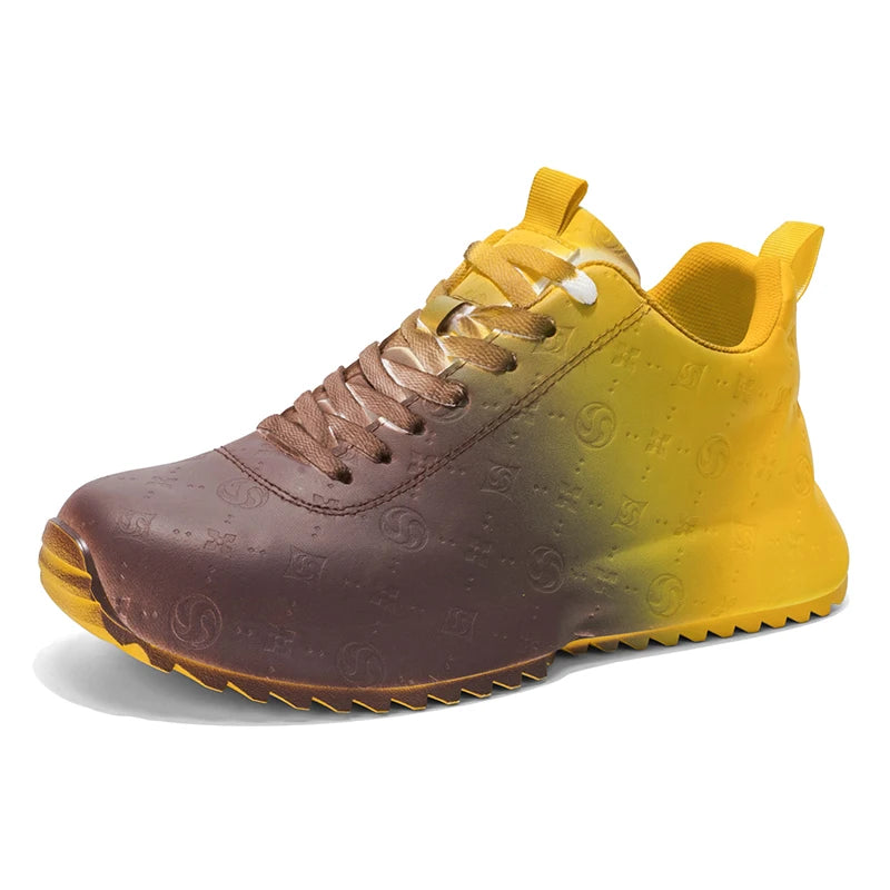 Men's Casual Sports Shoes Are Lightweight Comfortable Printed Trendy Versatile and Easy To Match with Street Style