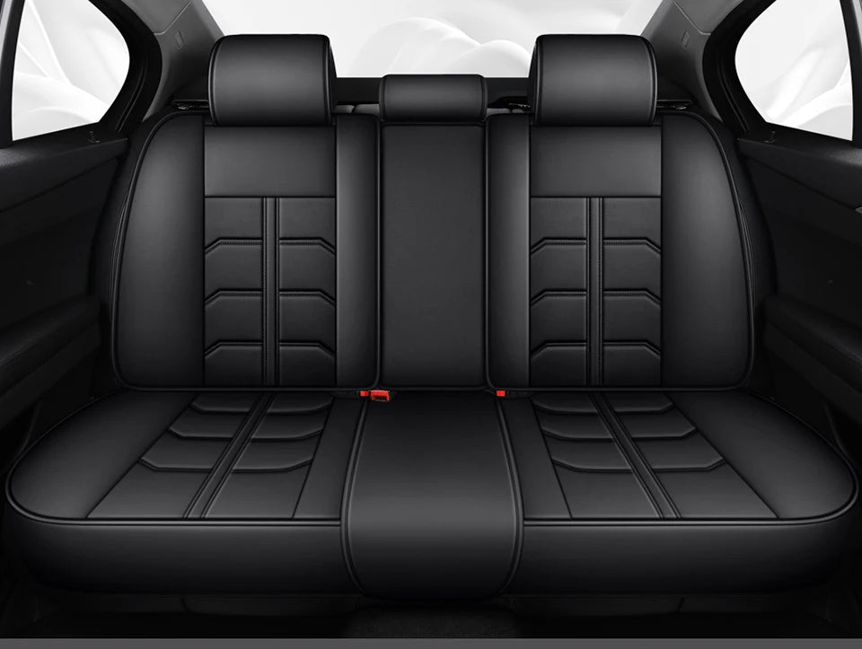 Car Seat Cover For Nissan Qashqai J11 Navara D40 Terrano 2 March X Trail Patrol Versa Kicks Universal Leather Auto Accessories