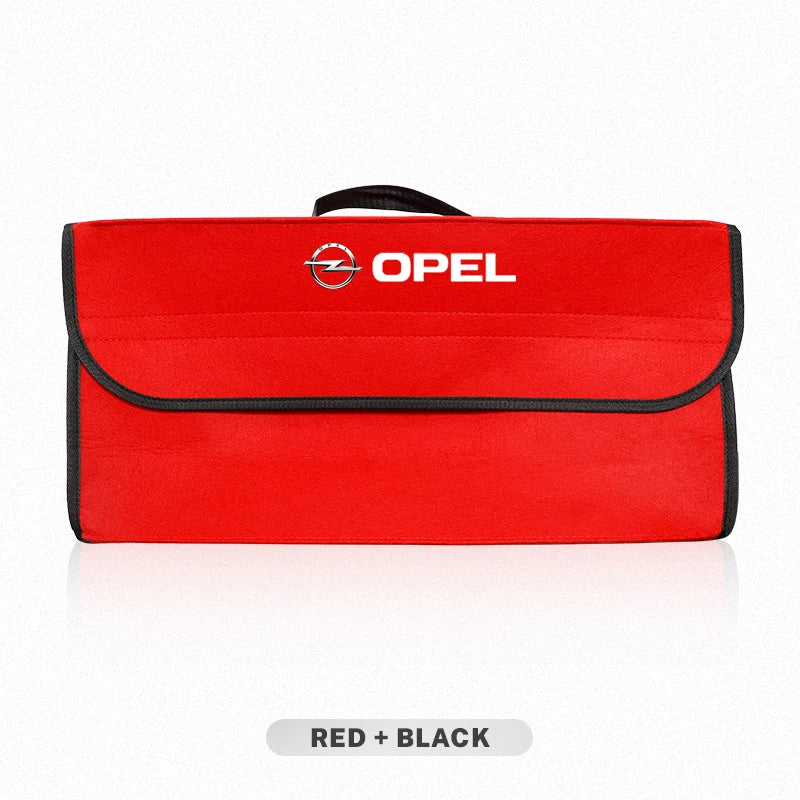 Opel Car Organizer Bag Storage Tool Trunk Box Car Accessories For Corsa D Adam OPC H Astra Mokka G Zafira A DX J Antara C Junior