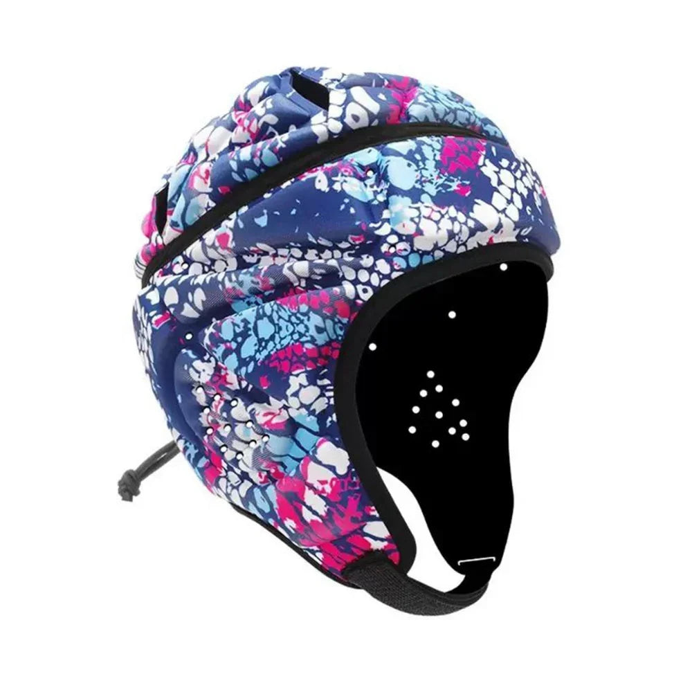 Adult Rugbys Football Helmet Headguard Goalie Hat Caps Soft Protective Rugbys Headguard
