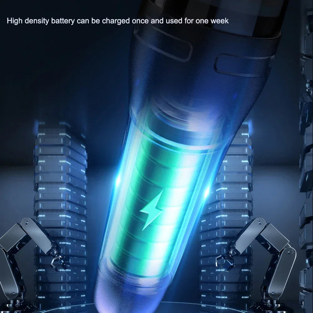 120W Vacuum Cleaner Portable Car Vacuum Cleaner USB Charging Handheld Cordless Powerful Suction for Auto/Home/Office/Pet Hair