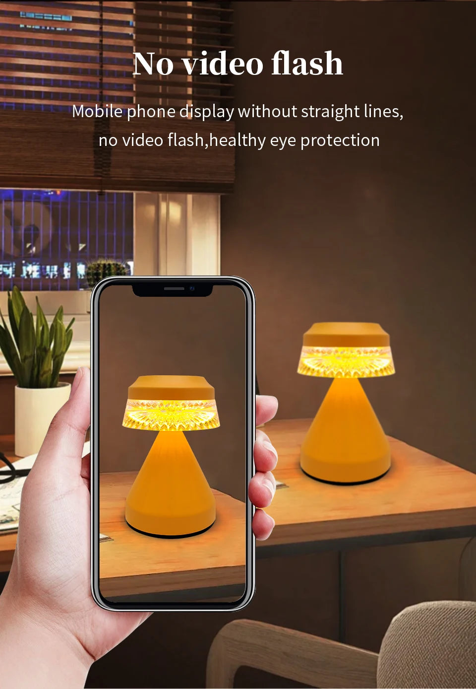 Minimalist Nordic Mushroom LED Desk Lamp Touch Dimming Bedhead Night Light Reading Light Restaurant Bedroom Decorative Lighting