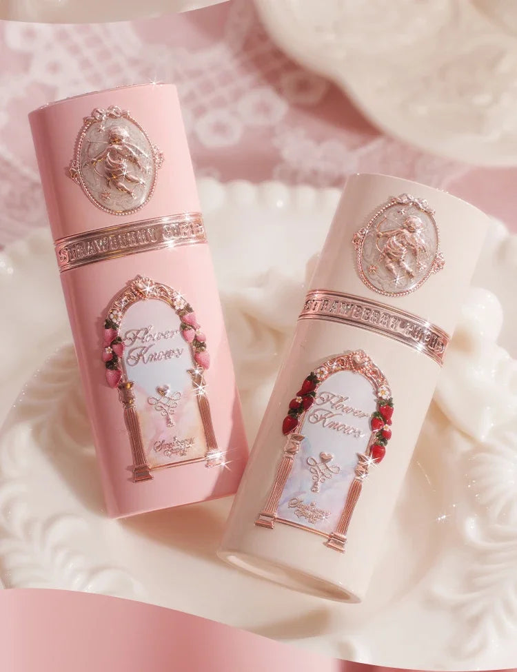 Flower Knows Strawberry Cupid Liquid Blush Long-lasting Moisturizing Easy Makeup Blush Creamy Liquid Blusher