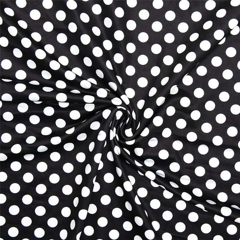 Mozision Off-shoulder Polka Dot Maxi Dress For Women Gown Fashion Halter Sleeveless Backless bodycon Split Long Dress Elegant