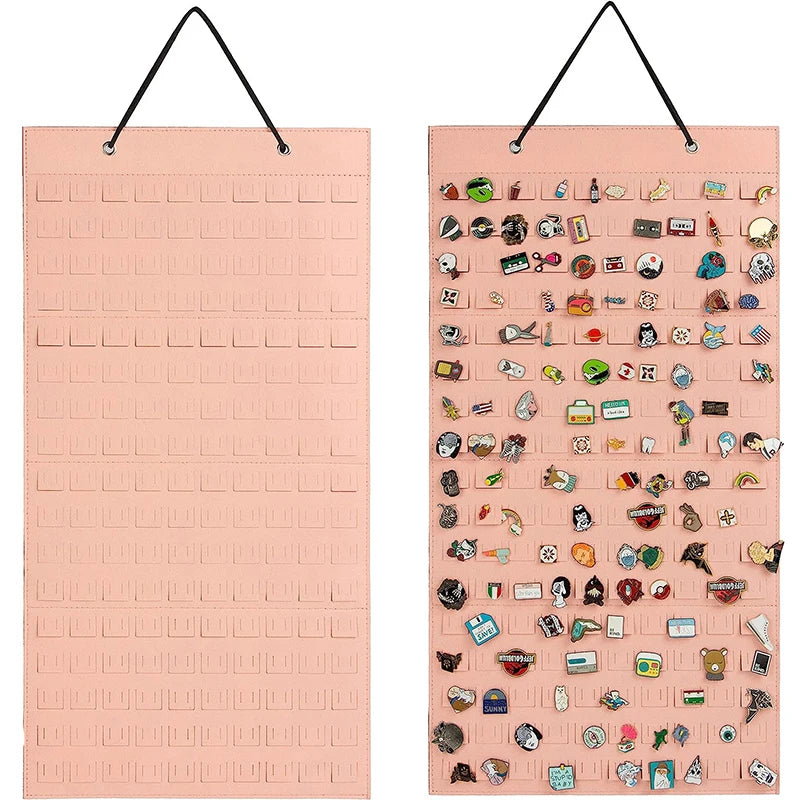 Earrings Hanging Organizer Wall Earring Holder Soft Felt Hanger For Jewelry Necklace Earring Ring Stud Display Holder