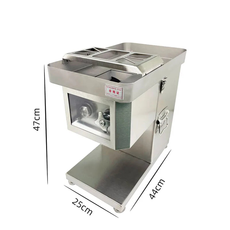 Commercial Meat Slicing Machine Meat Slicer Electric Meat Cutting Machine 1500W Large Power Meat Mincer