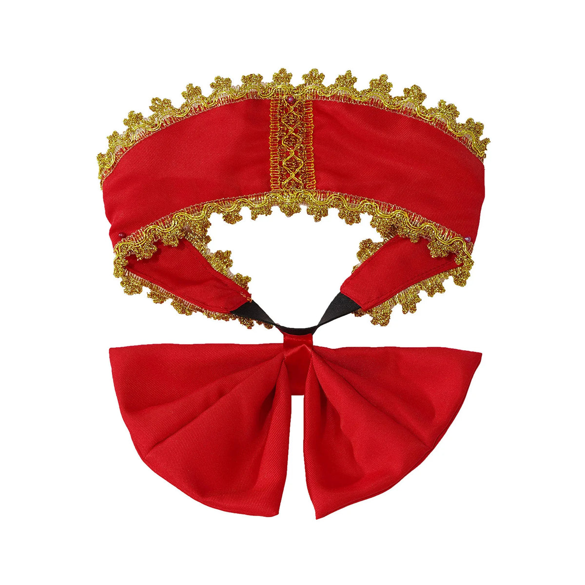 Kids Girls Russian Traditional Dance Costume Halloween Cosplay Festive Party Outfit Russian Fancy Dress with Headpiece Set 2-8Y
