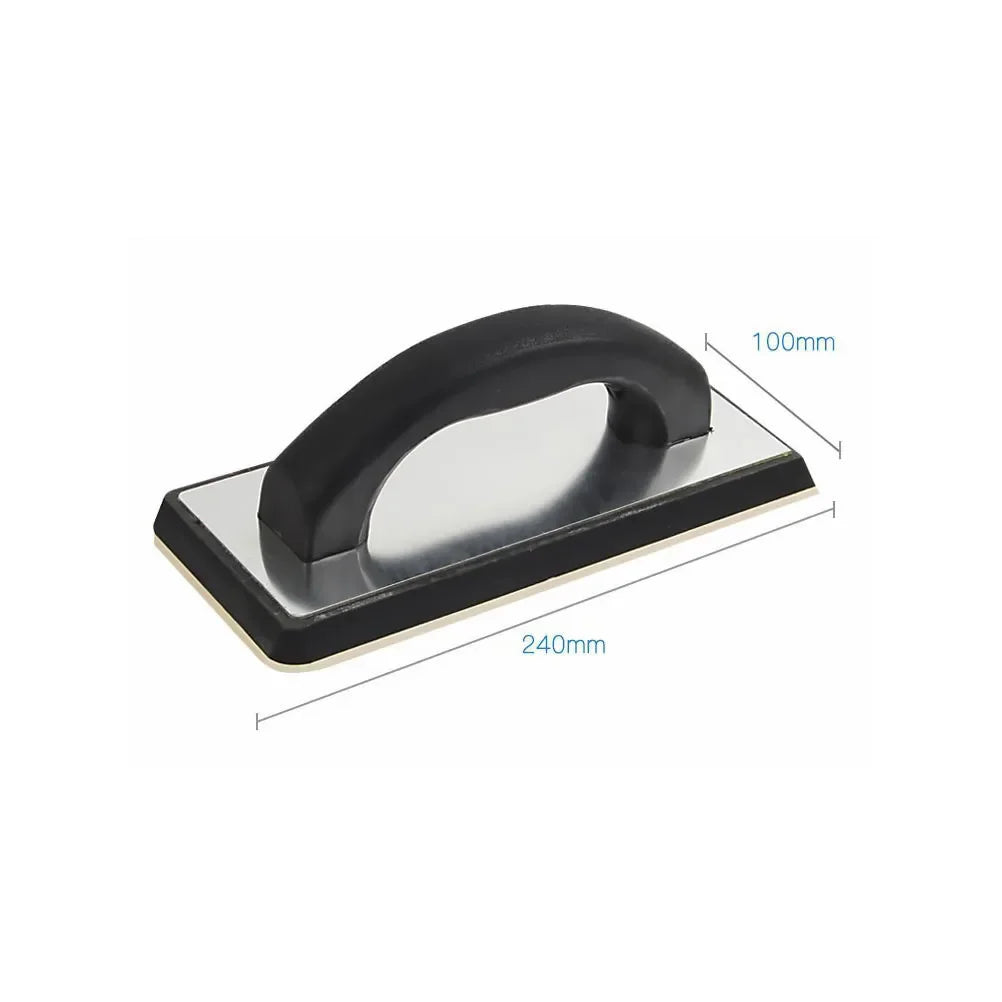 Home Tools Rubber Trowel Tool Stainless Steel Concrete Smoothing Plastering  Ergonomic Handle Home Tools