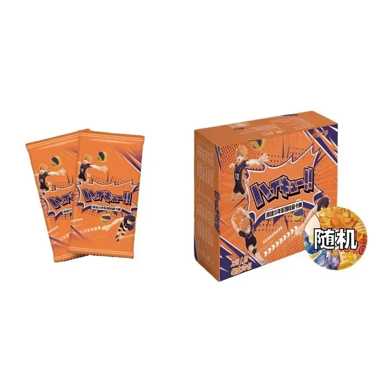 Haikyuu CardsThe Junkyard Showdown Is Coming Hotly with A Passionate Opening Classic Collectible Card Toys and Gifts