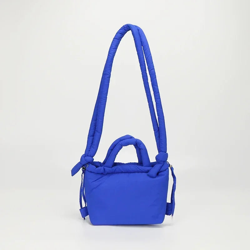 Super Cool Simple Versatile Handbags for Women 2025 Casual Hot Sale Colorful Nylon Small Square Shoulder and Crossbody Bags