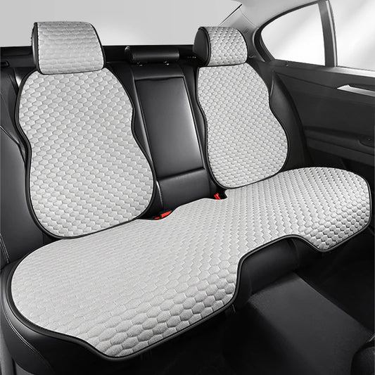 Flax Car Seat Cover Breathable For haval m6 hyundai tucson kia sportage 싼타페 mx5 gac gs3 Auto Interior Mat Universal Size