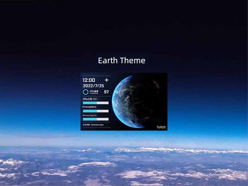 Computer Monitoring Built-in Notebook Sub-Screen