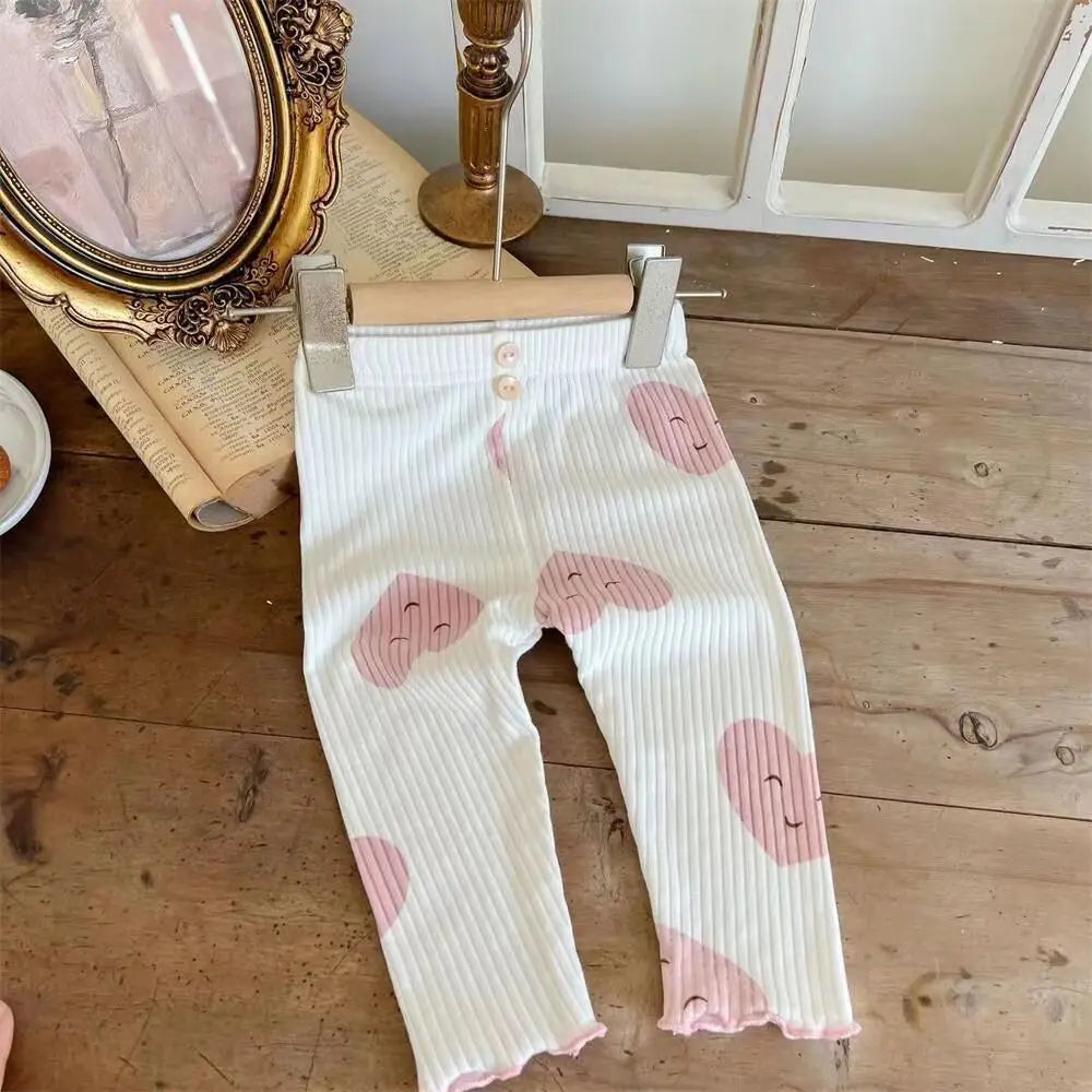 Little Girls Long sleeves Ice Silk Pajamas Set Toddler Kids 2 Piece Sleepwear Short Sleeve Loungewear Clothes Set