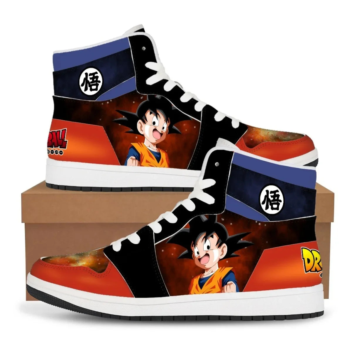 Demon Salyer Anime Nezuko Kamado Sneakers Casual Shoes Basketball Shoes Cartoon Printing Comfortable Flat Shoes Birthday Gift