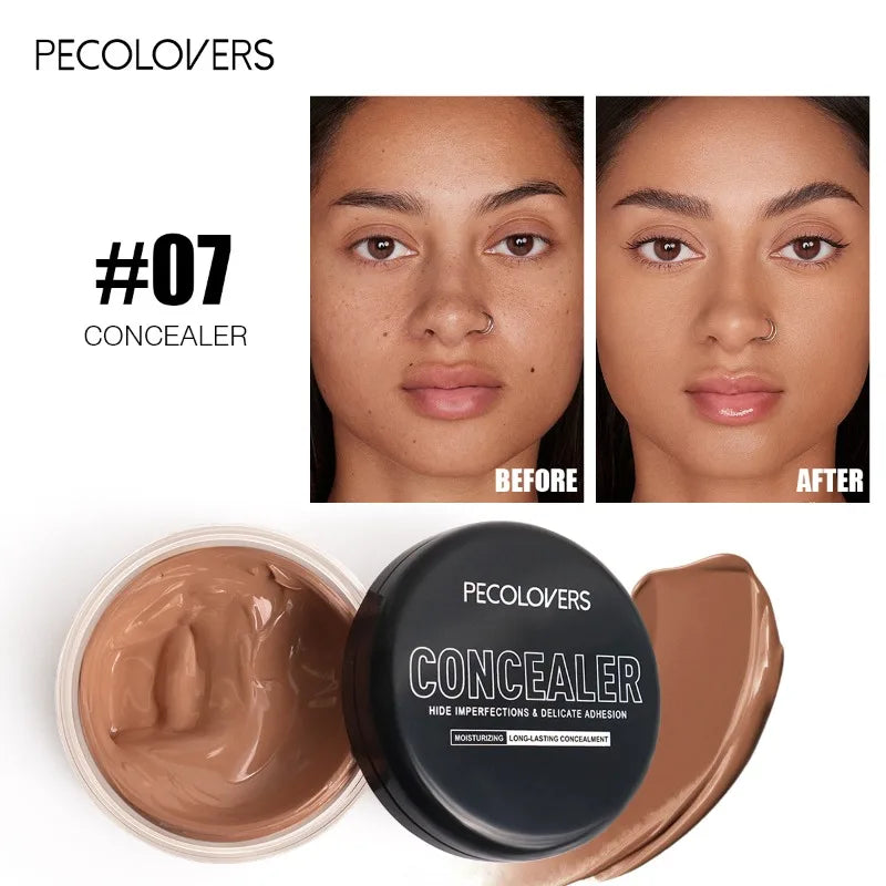 Multi-color Concealer, Dark Circles Covering, Facial Blemishes, Waterproof and Sweat-proof, Long-lasting Natural Concealer