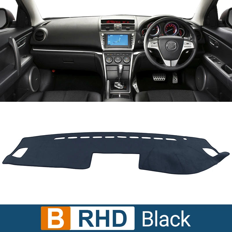 Car Accessories For Mazda 6 GH 2008 2009 2010 2011 2012 Dashboard Cover Sun Shade Mats Avoid Light Pads Instrument Panel Carpets